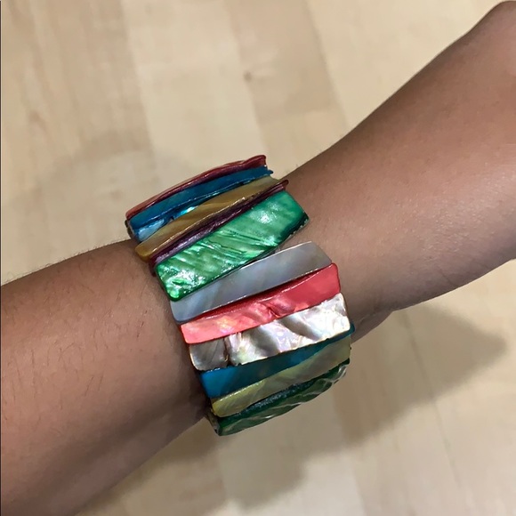 Mother of pearl bracelet - Picture 2 of 6